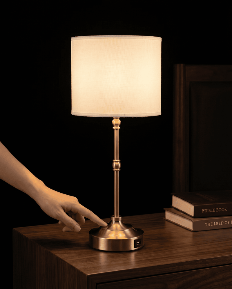 AuraGlow Tapered and Drum shade styles