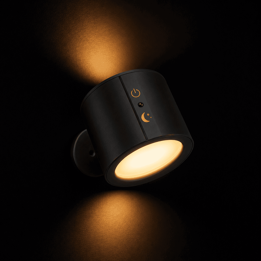 OrbitGlow™ Rotatable Cordless Wall Light