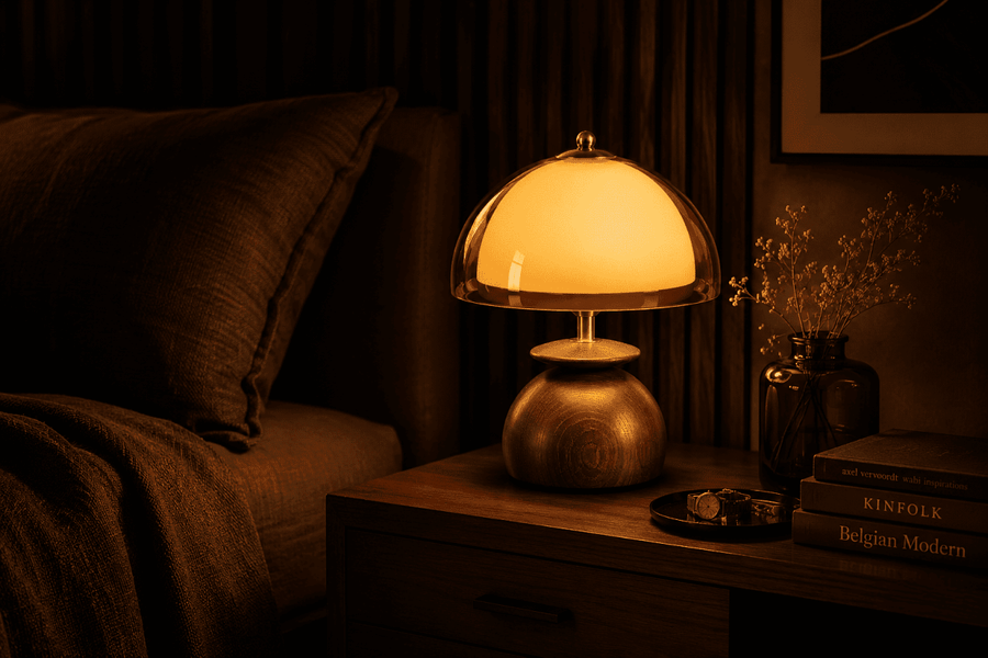 Belle Champignon™ Mushroom Lamp