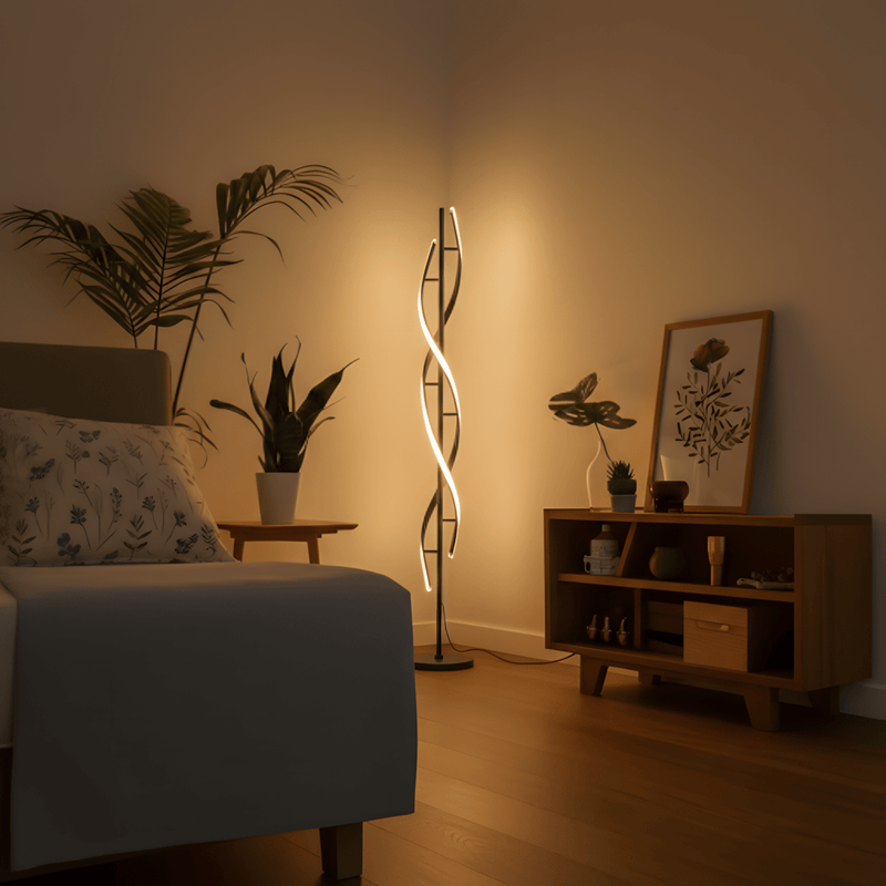 LumaSpiral light temperature and brightness modes