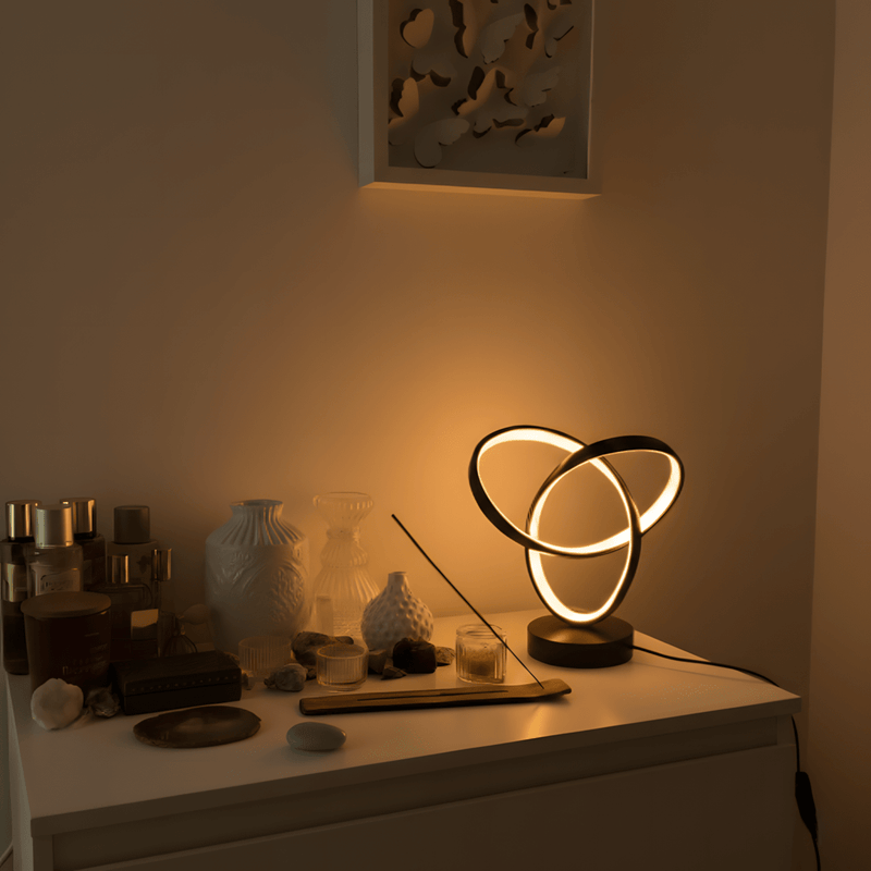 Aura Desk Lamp three light colors