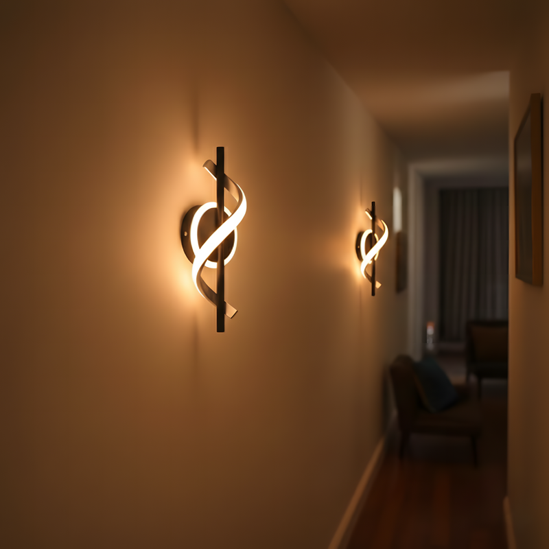 Axis Wall Light on a stairwell