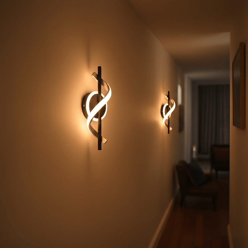 Axis Wall Light on a stairwell