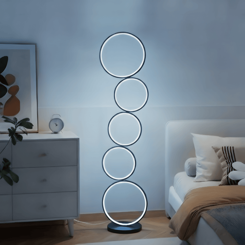 Orbis Glow floor lamp in a living room