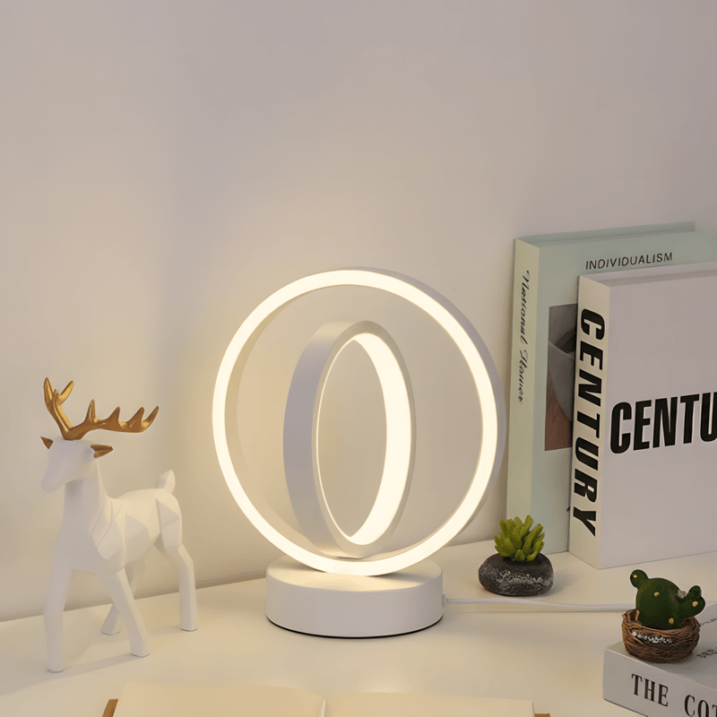 Zen Glow lamp on a nightstand
