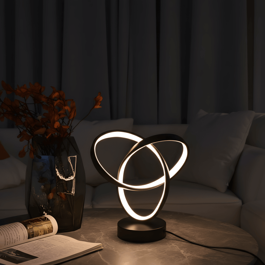 Aura Desk Lamp™ – Modern Spiral LED Desk Lamp