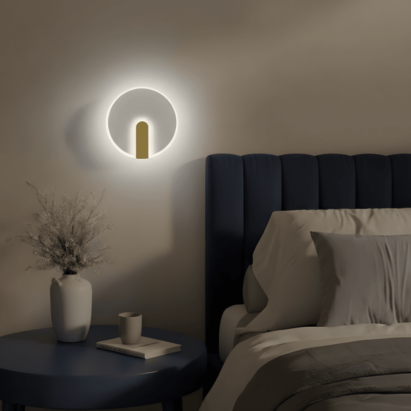 LumeBar minimalist black circular design