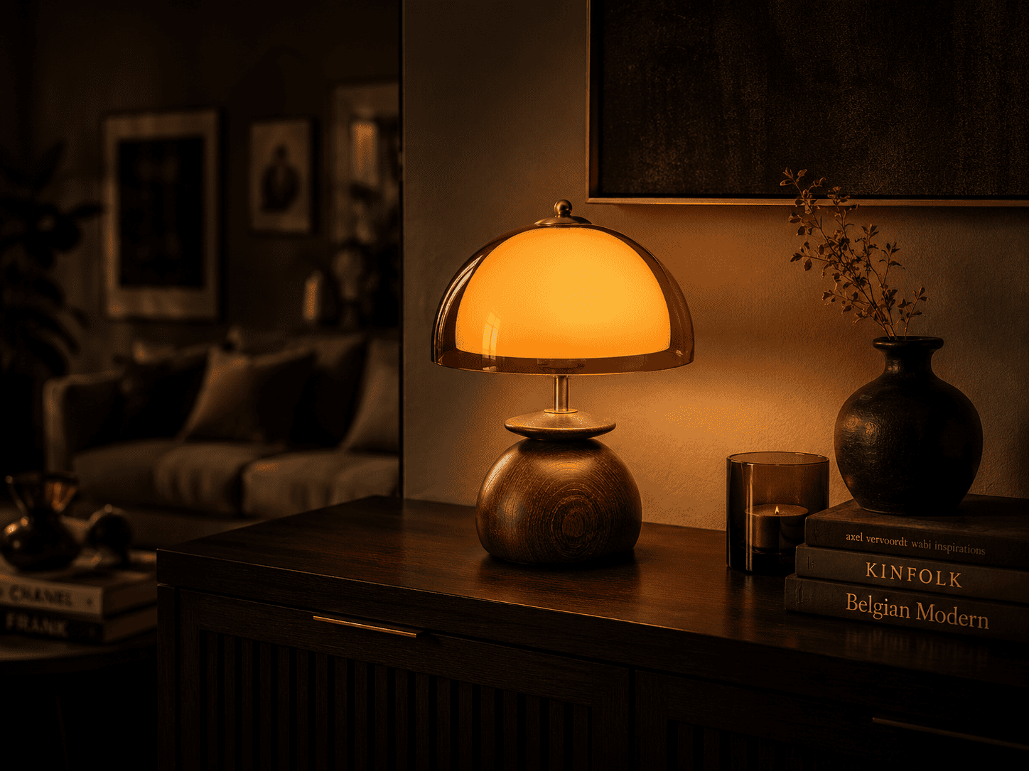 Belle Champignon™ Mushroom Lamp