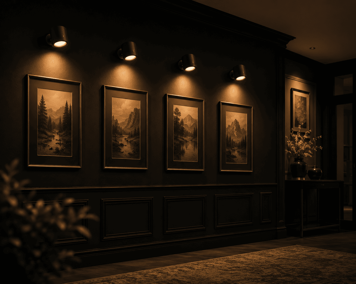 OrbitGlow™ Rotatable Cordless Wall Light