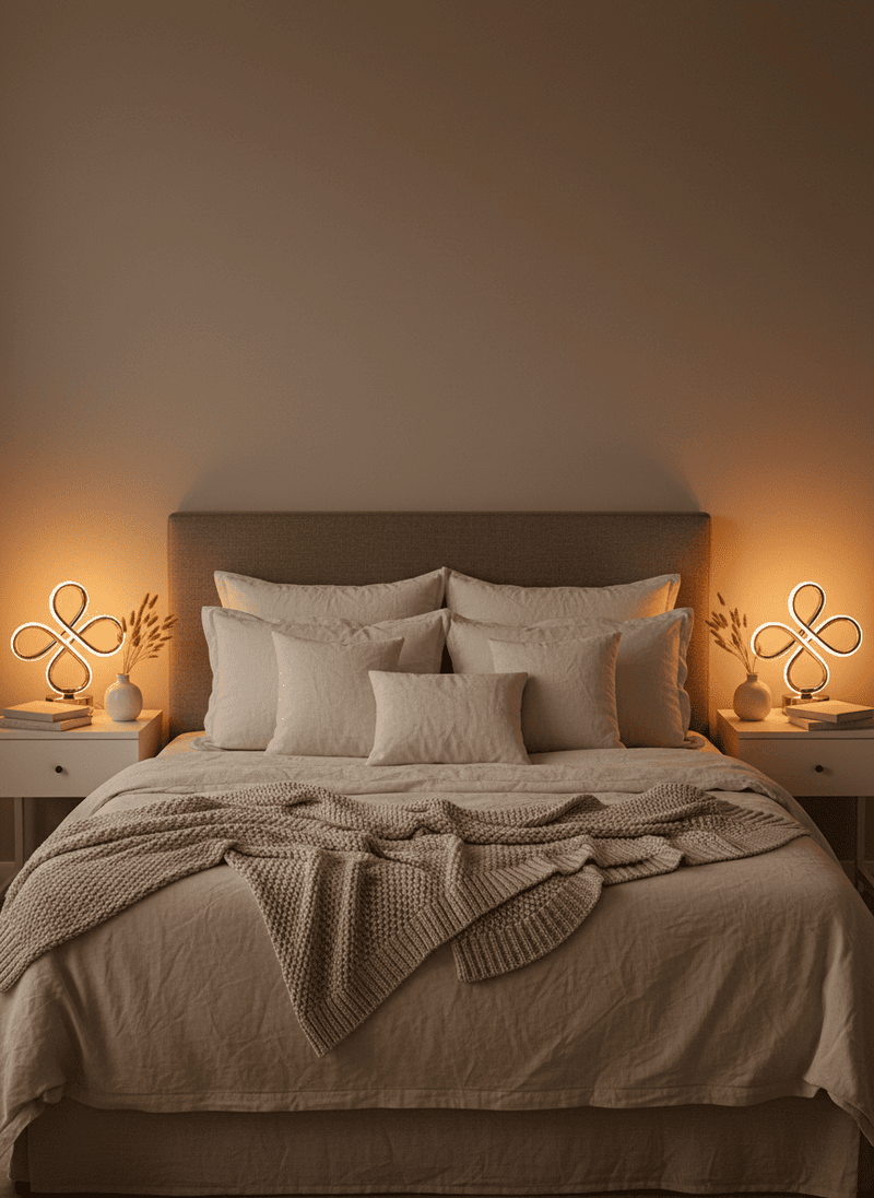 Infinity Glow gold and black finishes