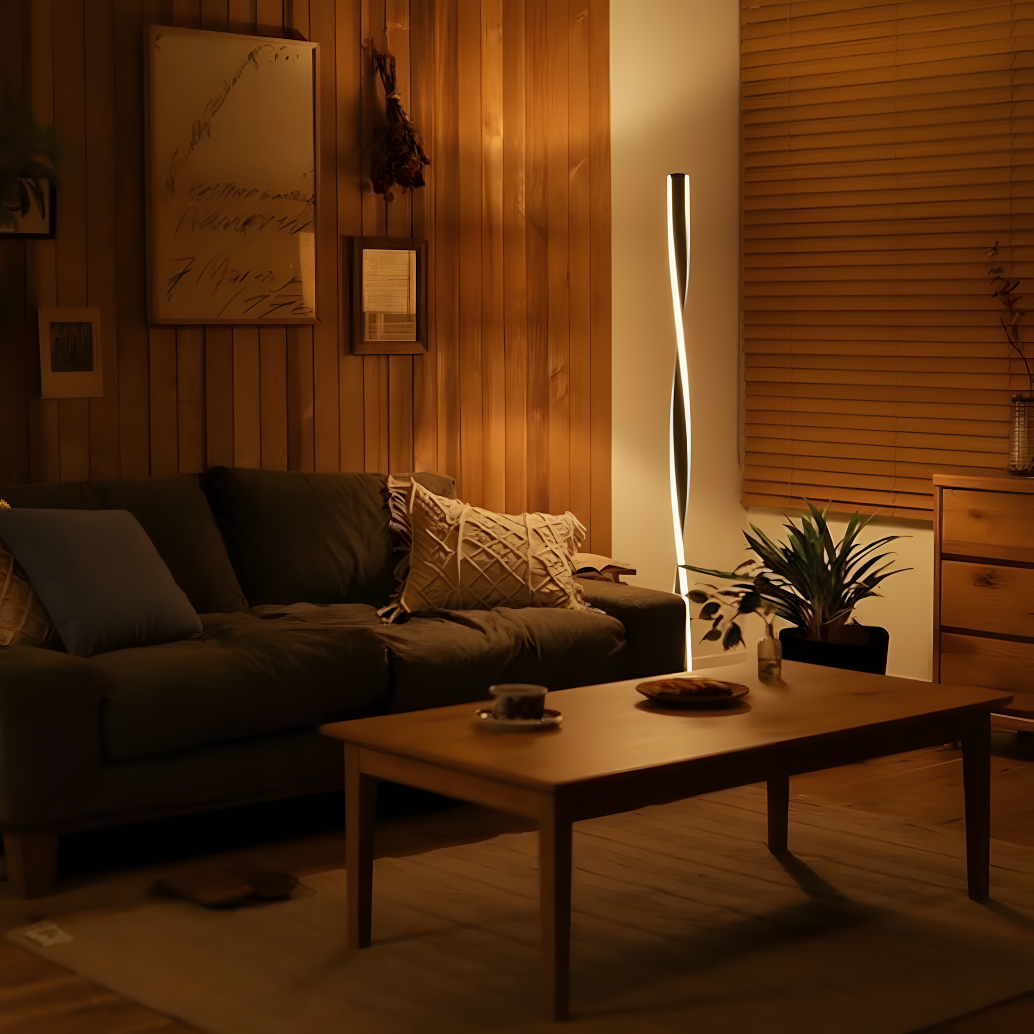 Helix Glow™ Floor Lamp