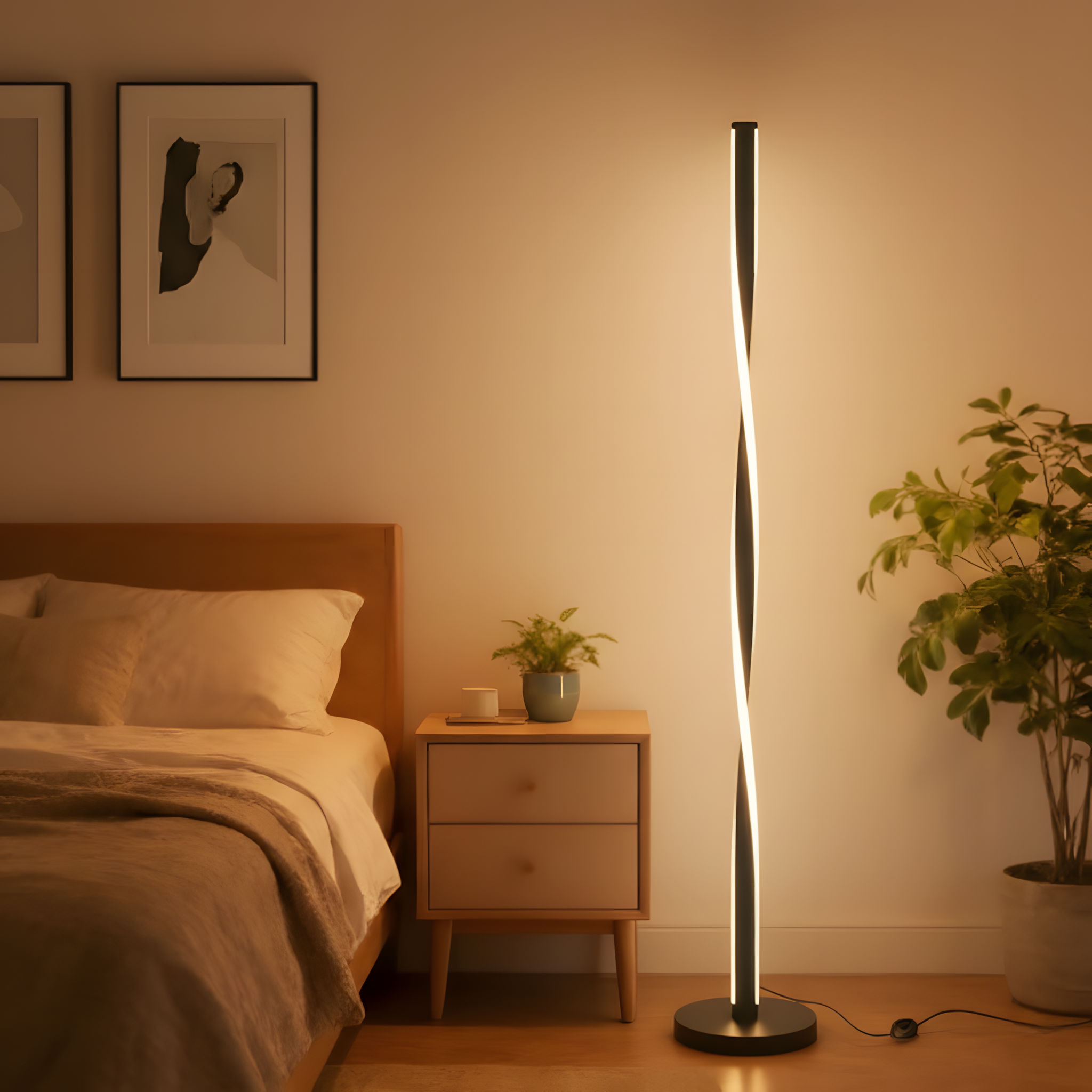 Helix Glow™ Floor Lamp