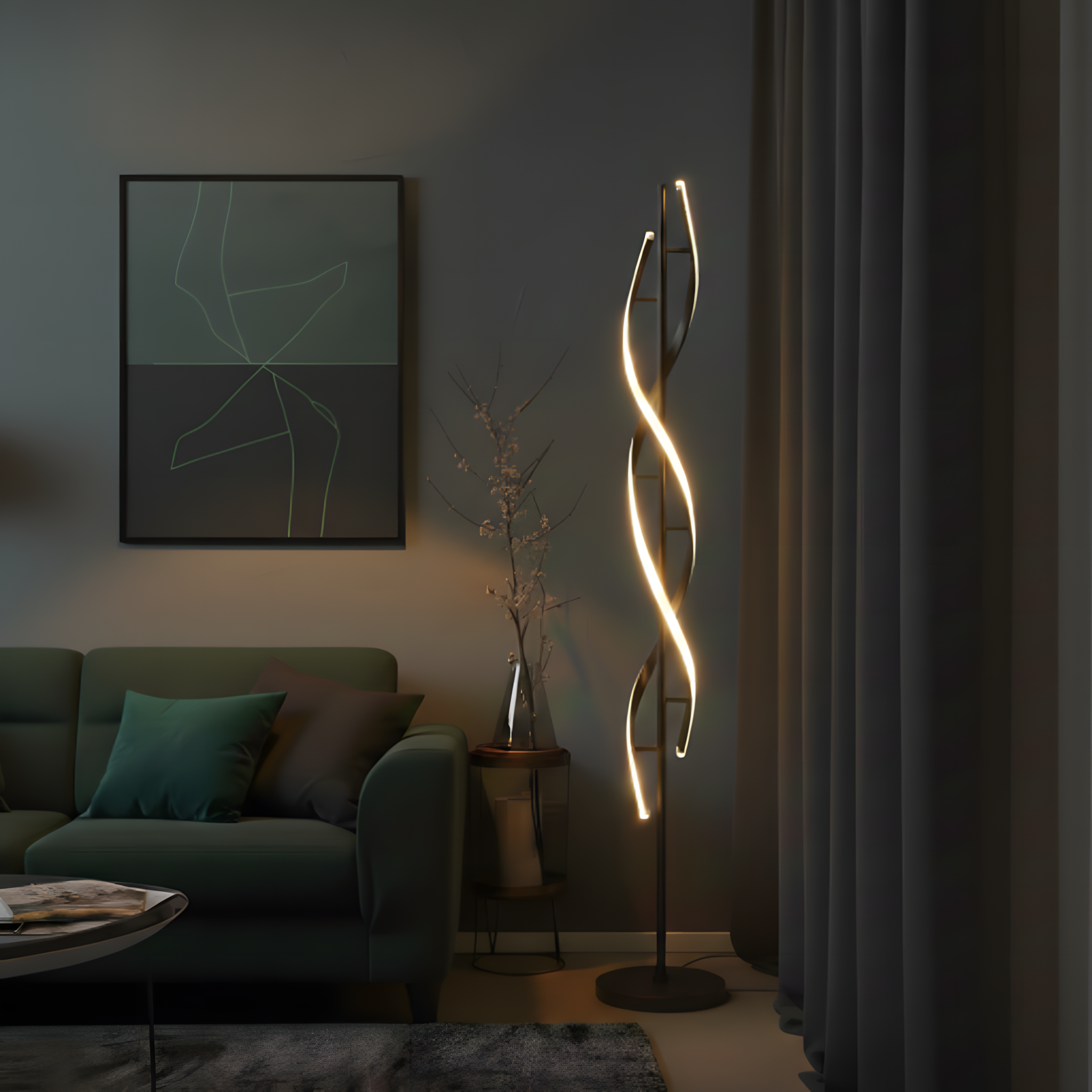 LumaSpiral™ Floor Lamp
