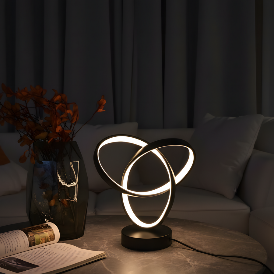 Aura Desk Lamp™ – Modern Spiral LED Desk Lamp