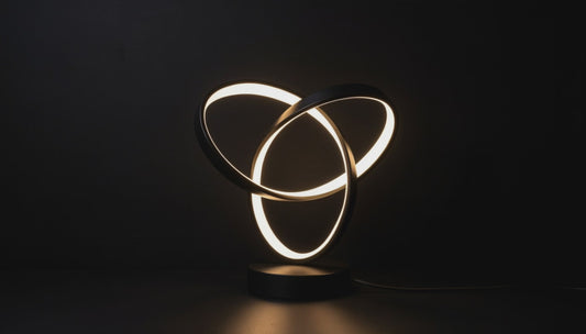 Aura Desk Lamp™ – Modern Spiral LED Desk Lamp